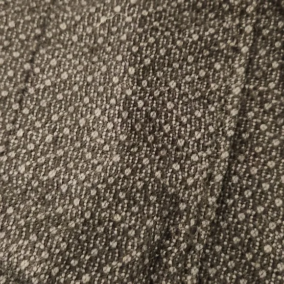 Beautiful gray and black wool French Connection button down/zipper coat size 8! - Picture 2 of 11